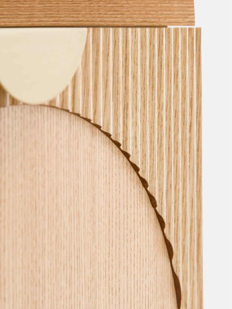 La Redoute Intérieurs Oak Gisela 2 Door Wall Hung Bathroom Vanity Unit - Image 6 of 6