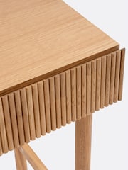 La Redoute Intérieurs Oak Bilbao 2 Drawer Desk - Image 4 of 6