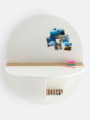 La Redoute Intérieurs White Wood Anzio Folding Wall Desk - Image 3 of 4