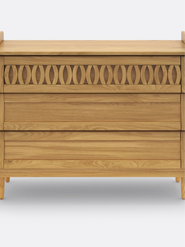 La Redoute Intérieurs Wood Malu Solid Pine Chest of 3 Drawers - Image 5 of 5 La Redoute Intérieurs Wood Malu Solid Pine Chest of 3 Drawers - Image 5 of 5