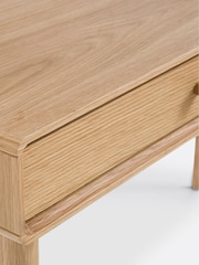 La Redoute Intérieurs Oak Miji Oak 2 Drawer Desk - Image 3 of 6