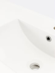 La Redoute Intérieurs White Jaly L120cm Double Bathroom Sink - Image 5 of 5