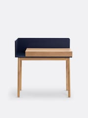 La Redoute Intérieurs Oak Graphy 1-Drawer Desk - Image 5 of 6