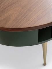 La Redoute Intérieurs Green Walnut Topim Coffee Table - Image 4 of 4