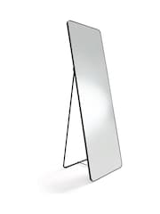 La Redoute Intérieurs Black Iodus 50 x 150cm Standing Psyche Mirror - Image 1 of 5