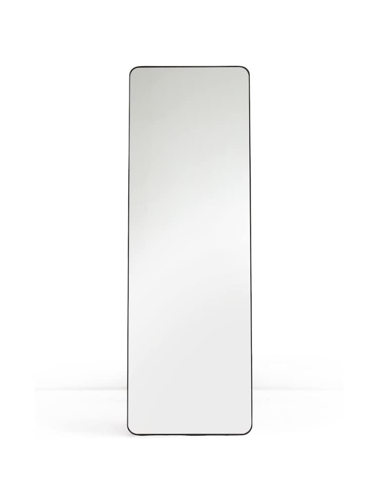 La Redoute Intérieurs Black Iodus 50 x 150cm Standing Psyche Mirror - Image 2 of 5