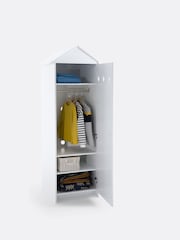 La Redoute Intérieurs White Noa 1 Door Wardrobe - Image 2 of 2
