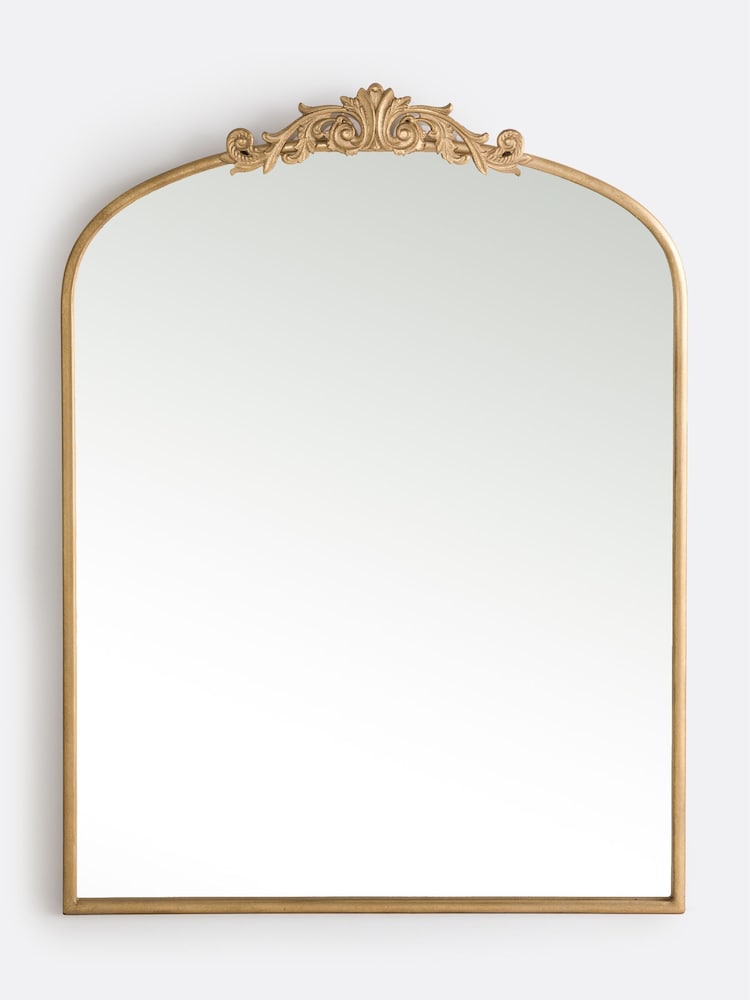 La Redoute Intérieurs Brass Jinia 90x120cm Metal Mirror - Image 1 of 3