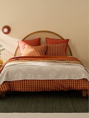La Redoute Intérieurs Natural Homi Bed with Slats and Canework Headboard - Image 1 of 5