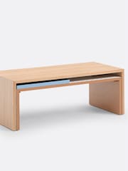 La Redoute Intérieurs White Nesting Coffee Table with Tray - Image 3 of 5