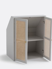 La Redoute Intérieurs Grey Natural Paola Base Cabinet - Image 4 of 6