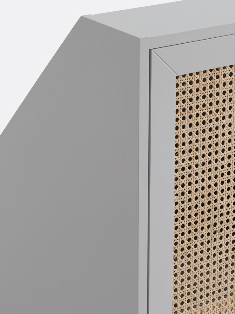 La Redoute Intérieurs Grey Natural Paola Base Cabinet - Image 6 of 6