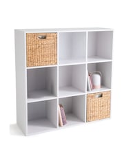 La Redoute Intérieurs White Diny 9-Compartment Storage Unit - Image 1 of 3