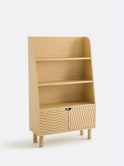 La Redoute Intérieurs Natural Wave Bookcase - Image 2 of 5