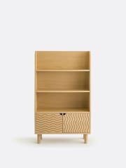 La Redoute Intérieurs Natural Wave Bookcase - Image 3 of 5