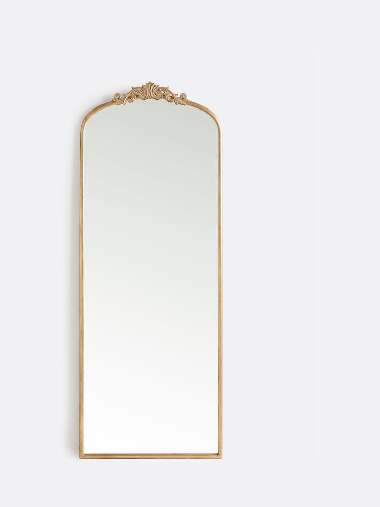 La Redoute Intérieurs Brass Jinia 65x170cm Metal Mirror - Image 1 of 3