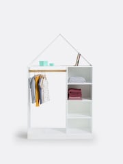 La Redoute Intérieurs White Kalie House Shaped Wardrobe - Image 2 of 2