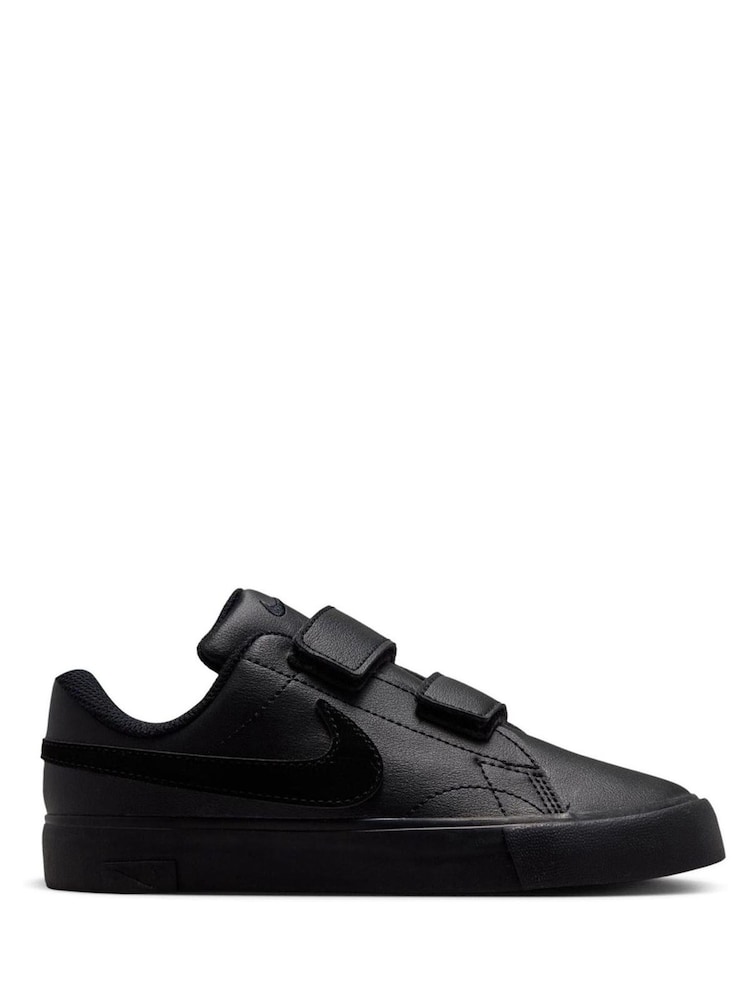 Nike Black Junior Tennis Essential Trainers - Image 1 of 7