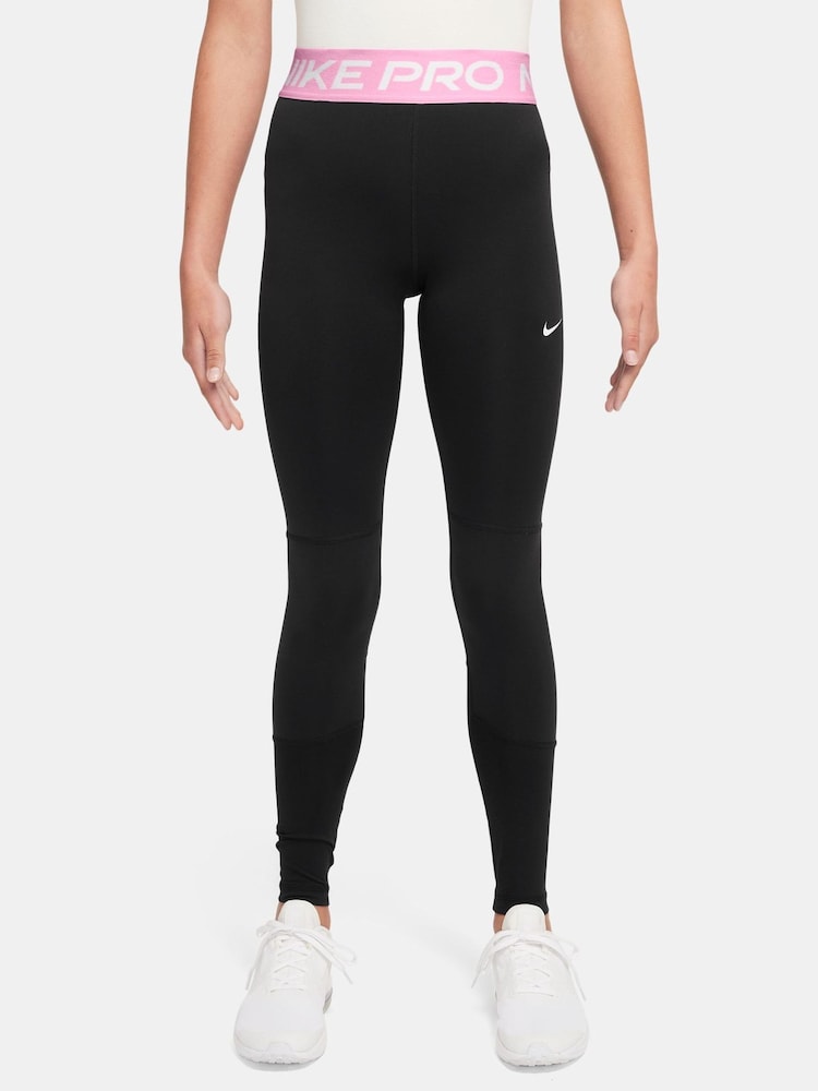 Nike No Image Dri-FIT High Waisted Pro Leggings - Image 1 of 3 Nike No Image Dri-FIT High Waisted Pro Leggings - Image 1 of 3