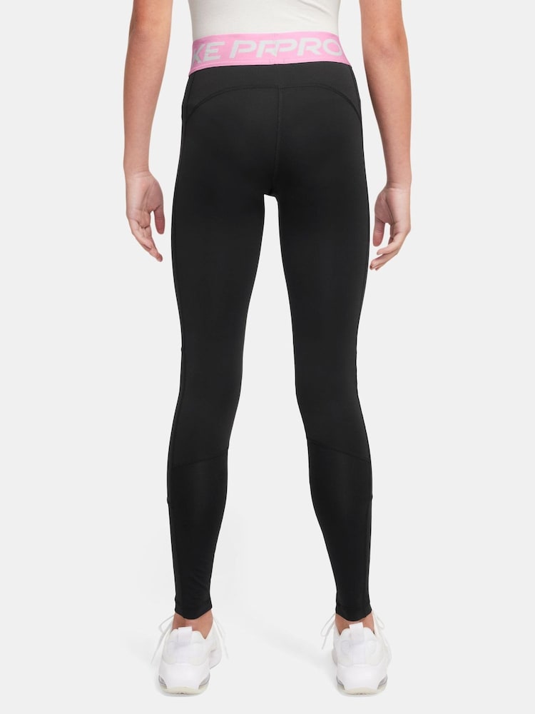 Nike No Image Dri-FIT High Waisted Pro Leggings - Image 2 of 3 Nike No Image Dri-FIT High Waisted Pro Leggings - Image 2 of 3