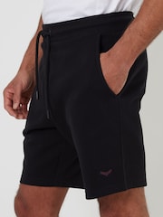 Threadbare Black Sweat Shorts - Image 3 of 3