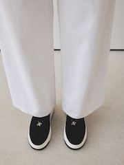 ខ្មៅ - Forever Comfort® Wedge Loafers - រូបភាព 4 នៃ 10