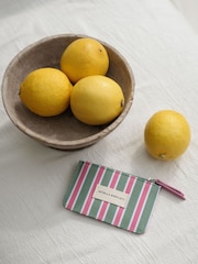 Estella Bartlett Green /  Pink Stripe Card Purse - Image 3 of 3