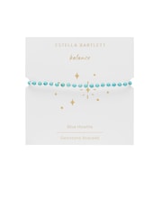 Estella Bartlett Silver Tone Wellness Blue Howlite Amelia Bracelet - Image 3 of 3