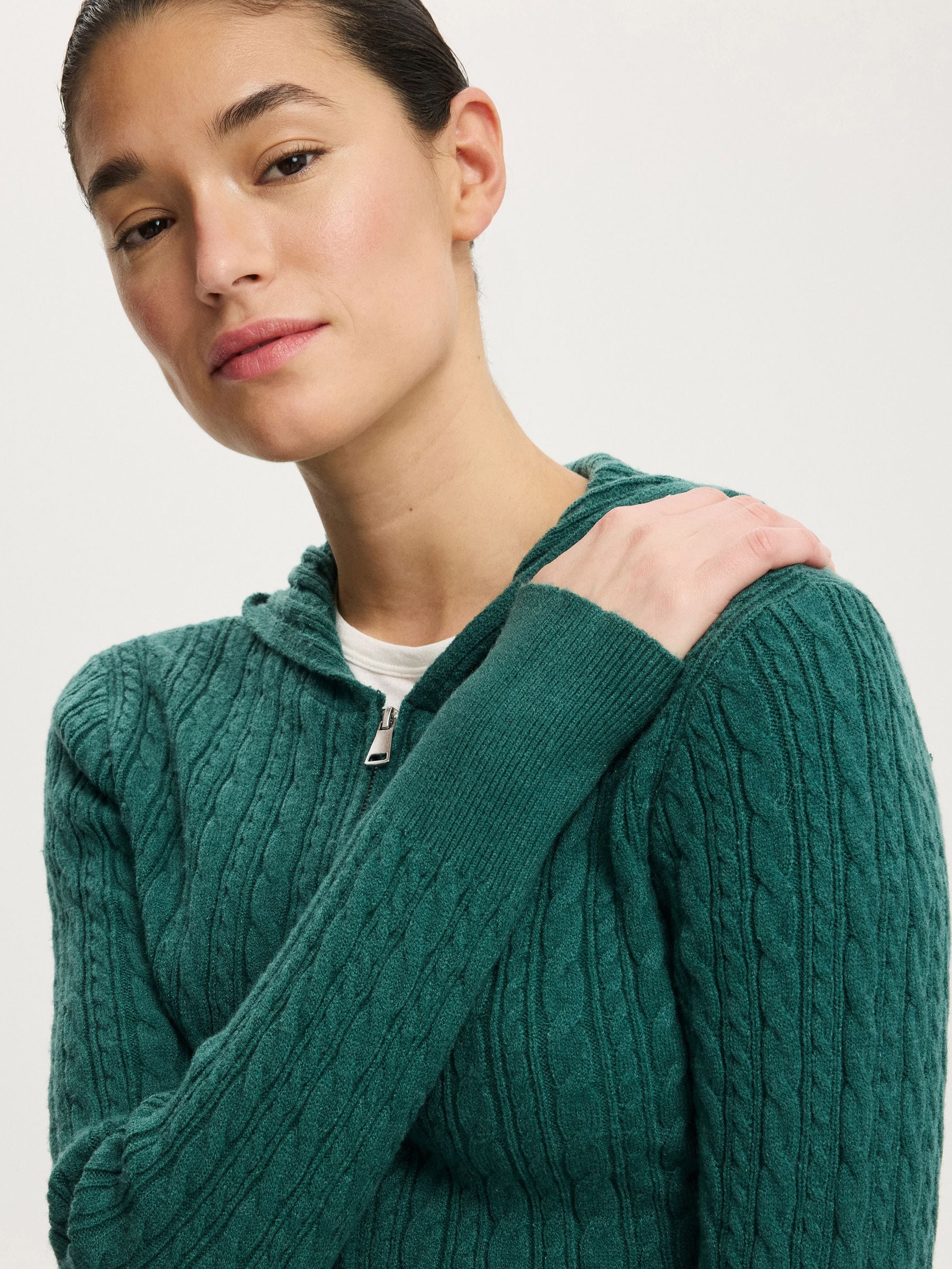 Buy Cotton On Green Everfine Double Zip Up Hoodie from Next USA