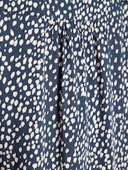 أزرق منقط - Elvina Satin Shirt - صورة 6 من 8