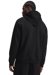 Under Armour Black Rival Fleece Pullover Hoodie - Image 2 of 4