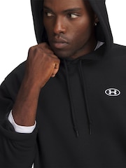 Under Armour Black Rival Fleece Pullover Hoodie - Image 4 of 4