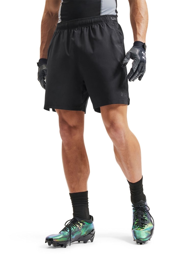Under Armour Black Vanish Woven 2.0 6Inch Training Shorts - Image 1 of 6 Under Armour Black Vanish Woven 2.0 6Inch Training Shorts - Image 1 of 6