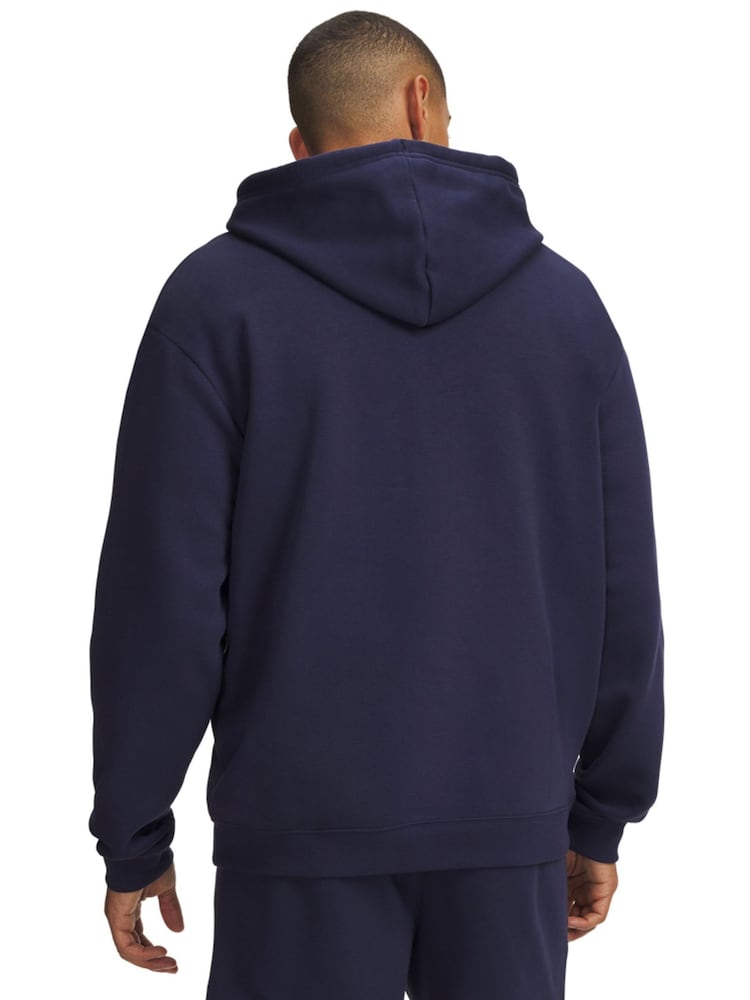 Under Armour Blue Rival Fleece Pullover Hoodie - Image 2 of 3
