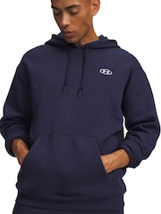 Under Armour Blue Rival Fleece Pullover Hoodie - Image 3 of 3