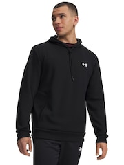 Under Armour Black Flex Fleece Pullover Hoodie - Image 1 of 4