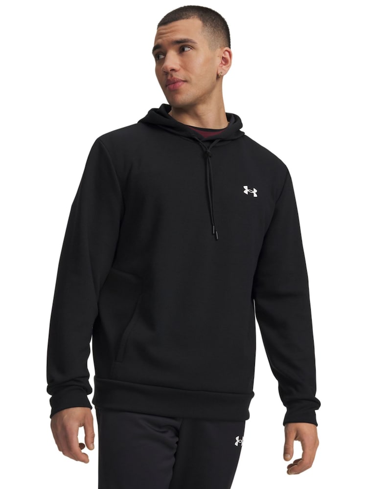 Under Armour Black Flex Fleece Pullover Hoodie - Image 1 of 4