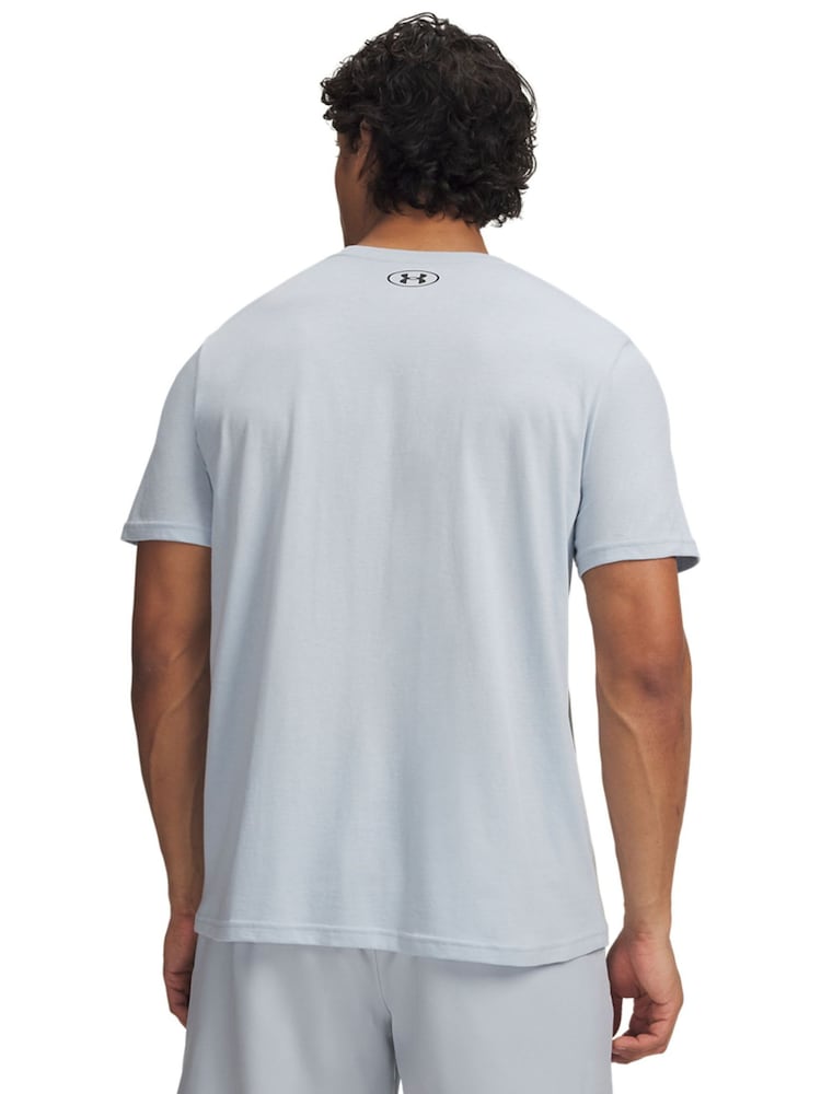 Under Armour Blue Sportstyle Left Chest Short Sleeve T-Shirt - Image 2 of 3