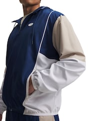 Under Armour Blue Rival Woven Colourblock Jacket - Image 3 of 3