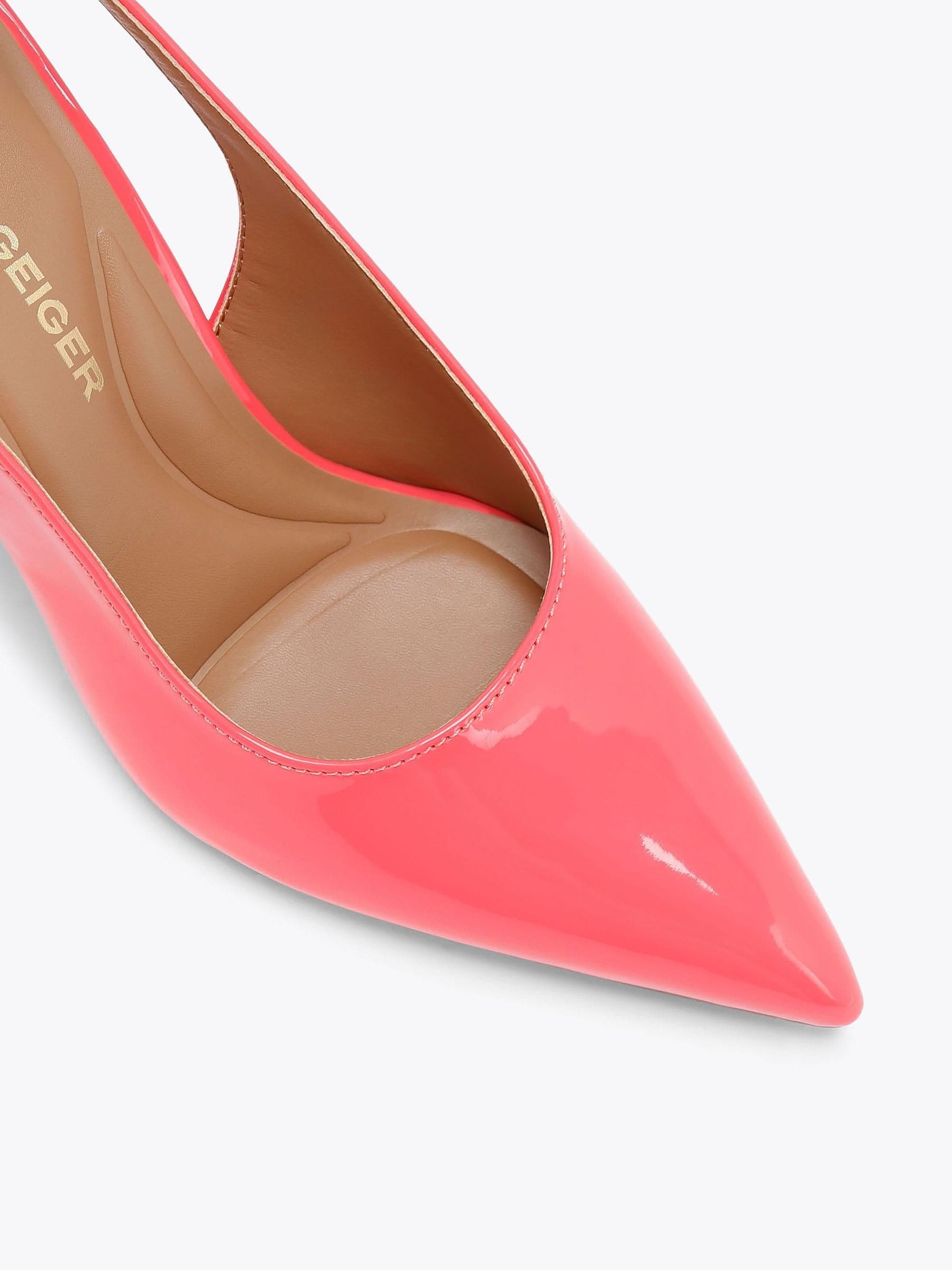 Buy KG Kurt Geiger Pink Adina Slingback Heels from the Next UK Buy KG Kurt Geiger Pink Adina Slingback Heels from the Next UK