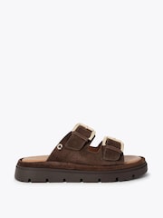 Carvela Comfort Dark Brown Pavilion Sandals - Image 7 of 12