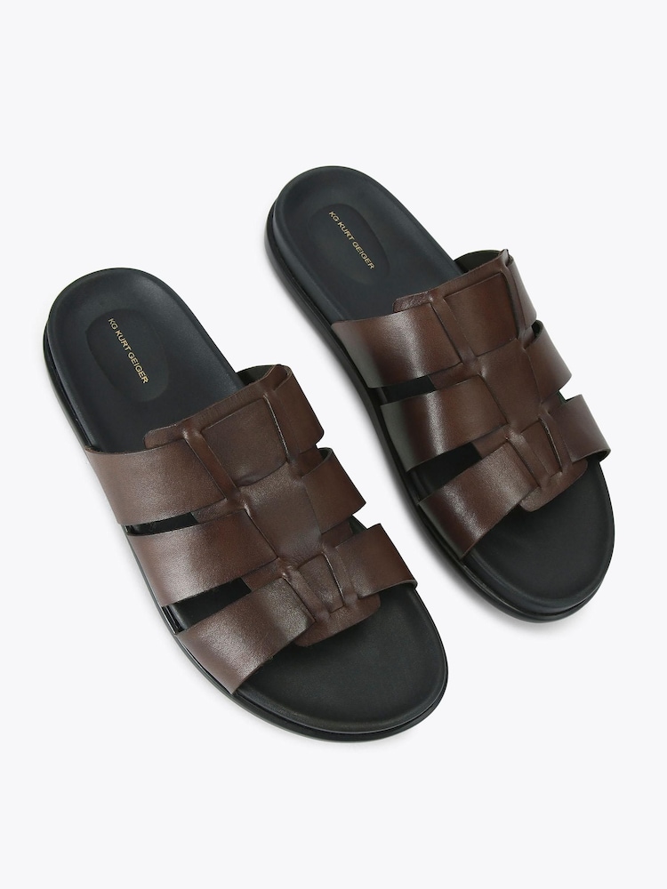 Коричневый - Сандалии KG Kurt Geiger Naples - Изображение 2 4 Коричневый - Сандалии KG Kurt Geiger Naples - Изображение 2 4
