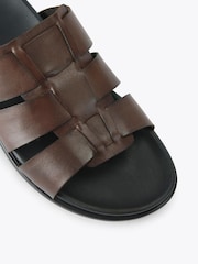 Коричневый - Сандалии KG Kurt Geiger Naples - Изображение 4 4
