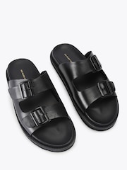 KG Kurt Geiger Black Lisbon Sandals - Image 2 of 4