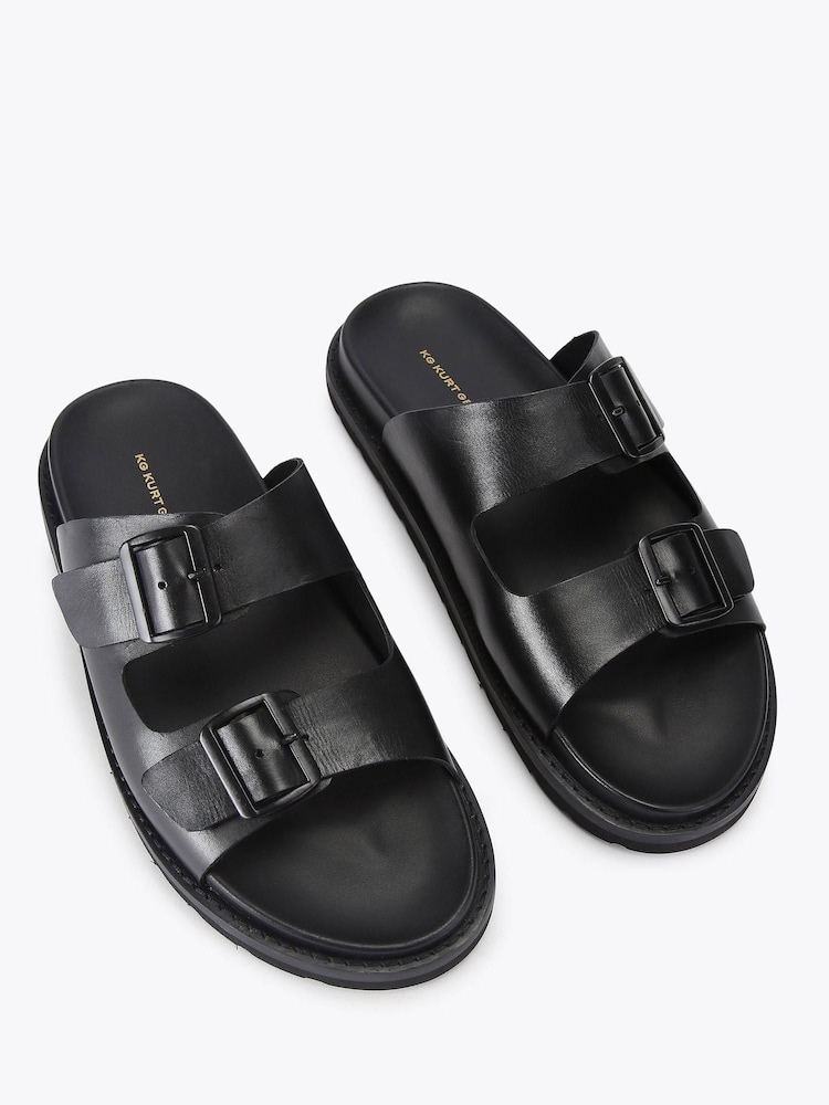 KG Kurt Geiger Black Lisbon Sandals - Image 2 of 4 KG Kurt Geiger Black Lisbon Sandals - Image 2 of 4