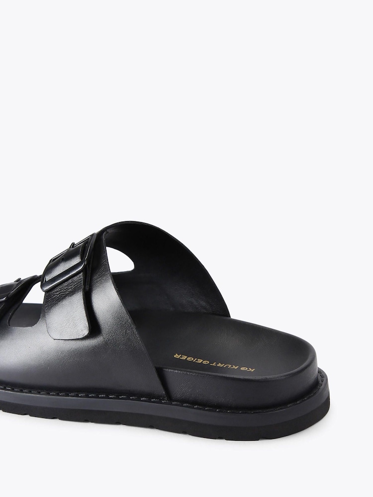 KG Kurt Geiger Black Lisbon Sandals - Image 4 of 4 KG Kurt Geiger Black Lisbon Sandals - Image 4 of 4