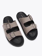 KG Kurt Geiger Cream Lisbon Sandals - Image 2 of 4
