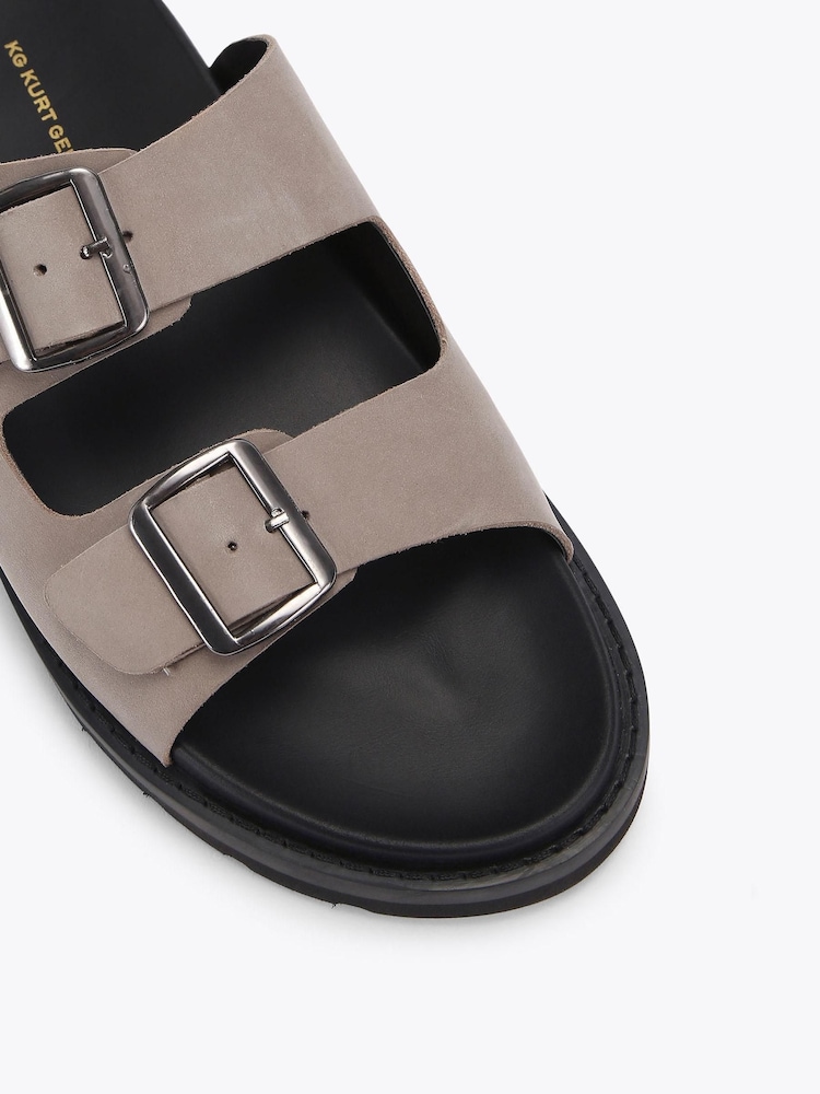 KG Kurt Geiger Cream Lisbon Sandals - Image 4 of 4 KG Kurt Geiger Cream Lisbon Sandals - Image 4 of 4