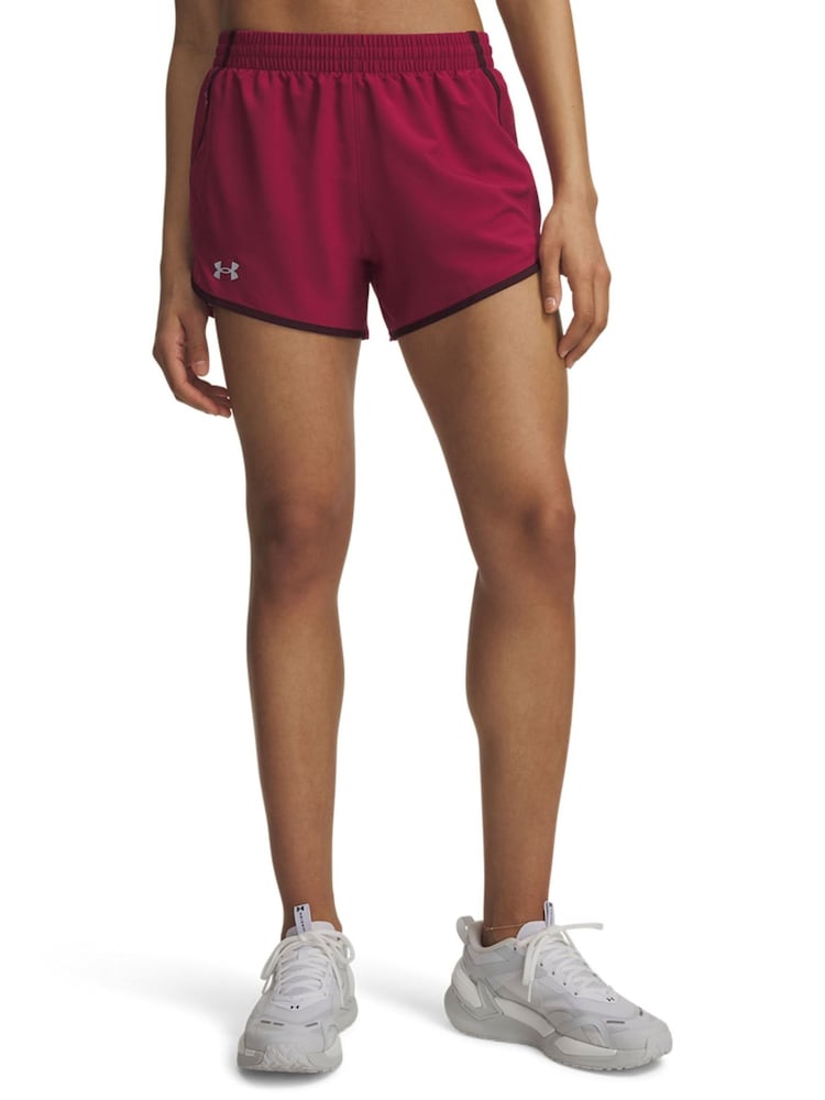 Under Armour Red Fly By 3 Shorts - Image 1 of 3 Under Armour Red Fly By 3 Shorts - Image 1 of 3