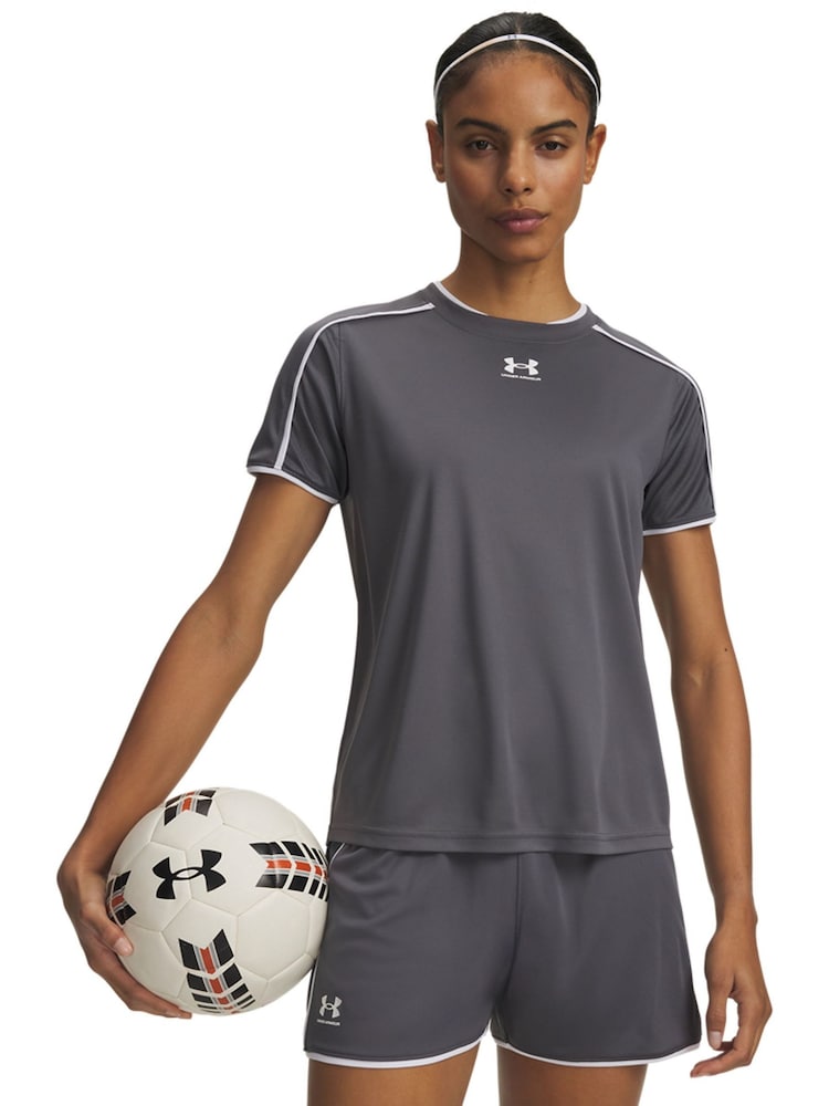 Under Armour Grey Challenger Train T-Shirt - Image 1 of 3 Under Armour Grey Challenger Train T-Shirt - Image 1 of 3